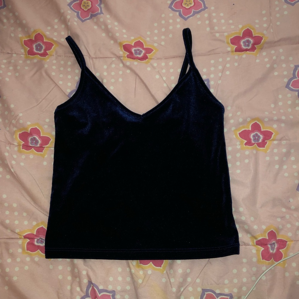 Forever 21. Velvet top.